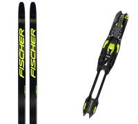Pack ski de fond." Fischer Aerolite Skate 70 26 + Fixations - Mixte - Noir / Jaune - taille 176 - modèle 2026