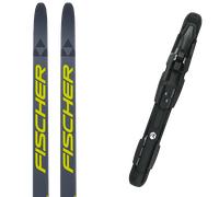 Pack ski de fond." Fischer Aerolite Skate 80 26 + Fixations - Mixte - Noir / Jaune - taille 176 - modèle 2026