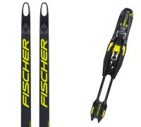 Pack ski de fond." Fischer Carbonlite Skate Plus Medium 25 + Fixations - Mixte - Noir / Jaune - taille 181 - modèle 2025