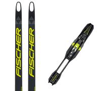 Pack ski de fond." Fischer Carbonlite Skate Plus Medium 25 + Fixations - Mixte - Noir / Jaune - taille 186 - modèle 2025