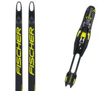 Pack ski de fond." Fischer Carbonlite Skate Plus X-stiff 25 + Fixations - Mixte - Noir / Jaune - taille 191 - modèle 2025