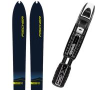 Pack ski de fond." Fischer Excursion 88 Crown/dual-skin Xtralite Blue/yellow 27 + Fixations - Mixte - Bleu / Jaune - taille 189 - modèle 2027