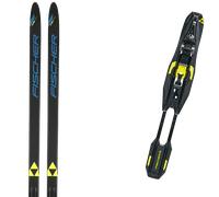 Pack ski de fond." Fischer Fibre Crown Ef 24 + Fixations - Mixte - Bleu / Noir - taille 194 - modèle 2024