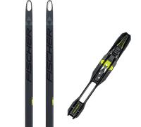 Pack ski de fond." Fischer Rcs Skate Plus Medium 25 + Fixations - Mixte - Noir - taille 181 - modèle 2025