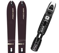 Pack ski de fond." Fischer S-bound 98 Crown/dual-skin Xtralite 27 + Fixations - Mixte - Marron - taille 189 - modèle 2027