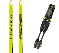 Pack ski de fond." Fischer Speedmax Skate Jr 25 + Fixations - Enfant - Jaune / Noir - taille 156 - modèle 2025