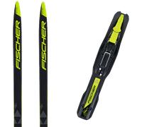 Pack ski de fond." Fischer Sprint Crown Ifp 23 + Fixations - Enfant - Noir - taille 90 - modèle 2023