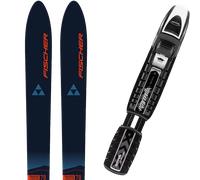 Pack ski de fond." Fischer Traverse 78 Crown/skin Xtralite Blue/red 27 + Fixations - Mixte - Bleu / Rouge - taille 179 - modèle 2027