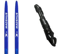 Pack ski de fond." Madshus Active Skate Jr 26 + Fixations - Enfant - Bleu / Noir - taille 137 - modèle 2026