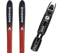 Pack ski de fond." Madshus Panorama M78 27 + Fixations - Mixte - Noir / Rouge - taille 172 - modèle 2027