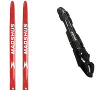 Pack ski de fond." Madshus Race Pro Skate Jr 25 + Fixations - Enfant - Rouge / Noir / Blanc - taille 157 - modèle 2025