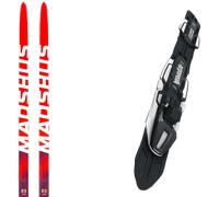 Pack ski de fond." Madshus Redline Skate F3 26 + Fixations - Mixte - Rouge / Noir - taille 182 - modèle 2026