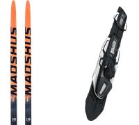 Pack ski de fond." Madshus Redline Skate Ltd 26 + Fixations - Mixte - Noir / Orange - taille 182 - modèle 2026