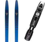 Pack ski de fond." Rossignol Bc 65 Positrack 25 + Fixations - Mixte - Bleu - taille 185 - modèle 2025