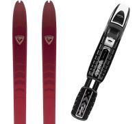 Pack ski de fond." Rossignol Bc 80 Positrack 25 + Fixations - Mixte - Rouge - taille 196 - modèle 2025
