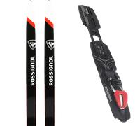 Pack ski de fond." Rossignol Delta Speed Sk 25 + Fixations - Mixte - Noir / Rouge / Blanc - taille 192 - modèle 2025