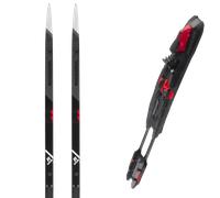 Pack ski de fond." Rossignol Delta Sport R-skin 25 + Fixations - Mixte - Noir / Gris / Blanc - taille 196 - modèle 2025