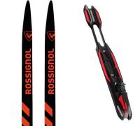 Pack ski de fond." Rossignol X-ium R-skin Jr Red/black 26 + Fixations - Enfant - Noir / Rouge - taille 136 - modèle 2026