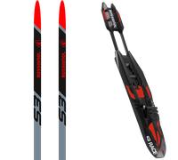Pack ski de fond." Rossignol X-ium Skating Premium+ S3-ifp 24 + Fixations - Mixte - Noir / Gris / Rouge - taille 193 - modèle 2024