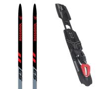 Pack ski de fond." Rossignol X-ium Skating Premium+ S3 Stiff Black/red 25 + Fixations - Mixte - Gris / Rouge / Noir - taille 183 - modèle 2025