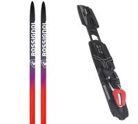Pack ski de fond." Rossignol X-ium Skating Unicolor 27 + Fixations - Mixte - - taille 173 - modèle 2027