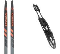 Pack ski de fond." Rossignol X-ium Skating Wcs Junior Black/red 26 + Fixations - Enfant - Noir / Rouge - taille 173 - modèle 2026