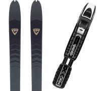 Pack ski de fond." Rossignol Xp 100 Positrack 25 + Fixations - Mixte - Gris / Noir - taille 170 - modèle 2025