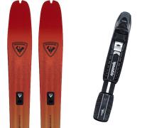 Pack ski de fond." Rossignol Xp 105 Positrack Sand/orange 26 + Fixations - Homme - Marron / Beige / Rouge - taille 180 - modèle 2026