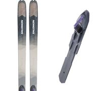 Pack ski de fond." Salomon Outside 82 Grip Cumin/sargasso + Bc 26 - Mixte - Gris / Beige / Bleu - taille 187 - modèle 2026