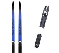 Pack ski de fond." Salomon Rc8 Eskin Med + Prolink Shift Classic 27 - Mixte - Bleu / Noir - taille 206 - modèle 2027