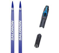 Pack ski de fond." Salomon S/max Classic Med + Prolink Shift Race Classic 26 - Mixte - Bleu / Noir / Blanc - taille 201 - modèle 2026