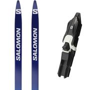 Pack ski de fond classique." Salomon S/max Eskin Jr + Prolink Shift Pro Classic 24 - Enfant - Bleu / Noir - taille 165 - modèle 2024