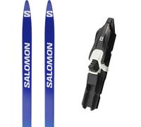 Pack ski de fond." Salomon S/race Eskin Jr + Prolink Shift Pro Classic 24 - Enfant - Bleu / Noir - taille 157 - modèle 2024
