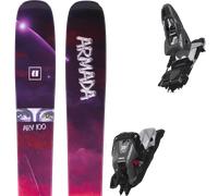 Pack ski de randonnée." Armada Arv 100 Madsteez 26 + Fixations - Homme - Rose / Violet / Orange - taille 172 - modèle 2026