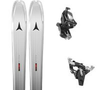 Pack ski de randonnée." Atomic Backland 86 Ul Bright Sil/bl 27 + Fixations - Homme - Blanc / Noir / Gris - taille 165 - modèle 2027