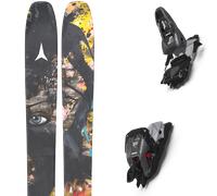 Pack ski de randonnée." Atomic Bent 110 Multicolor 27 + Fixations - Homme - Gris / Multicolore - taille 172 - modèle 2027