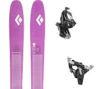 Pack ski de randonnée." Black Diamond Helio Carbon 108 Purple 26 + Fixations - Mixte - Violet - taille 180 - modèle 2026