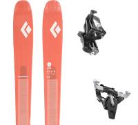 Pack ski de randonnée." Black Diamond Helio Carbon 88 Red 26 + Fixations - Mixte - Rouge - taille 179 - modèle 2026
