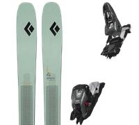 Pack ski de randonnée." Black Diamond Impulse 98 Ti W Green 26 + Fixations - Femme - Vert / Noir - taille 161 - modèle 2026