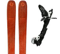 Pack ski de randonnée." Blizzard Rustler 9 Orange 25 + Fixations - Homme - Orange / Noir - taille 174 - modèle 2025