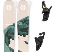 Pack ski de randonnée." Blizzard Rustler 9 Sand/green 27 + Fixations - Homme - Gris / Vert - taille 168 - modèle 2027