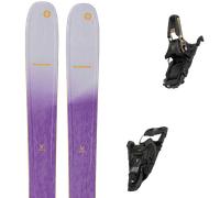 Pack ski de randonnée." Blizzard Sheeva 11 Violet 25 + Fixations - Femme - Violet / Bleu / Orange - taille 168 - modèle 2025