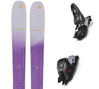 Pack ski de randonnée." Blizzard Sheeva 11 Violet 25 + Fixations - Femme - Violet / Bleu / Orange - taille 174 - modèle 2025