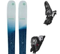 Pack ski de randonnée." Blizzard Sheeva 9 Sarcelle 25 + Fixations - Femme - Bleu / Vert / Blanc - taille 162 - modèle 2025