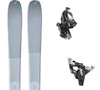 Pack ski de randonnée." Blizzard Zero G 085 W Grey 25 + Fixations - Femme - Gris - taille 171 - modèle 2025
