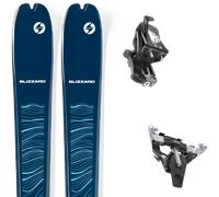 Pack ski de randonnée." Blizzard Zero G 088 W Ice Cold 27 + Fixations - Femme - Bleu - taille 150 - modèle 2027