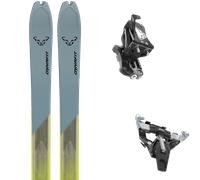 Pack ski de randonnée." Dynafit Radical 88 Smoke Blue 27 + Fixations - Homme - - taille 174 - modèle 2027