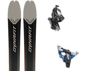 Pack ski de randonnée." Dynafit Radical 97 Rock Khaki 26 + Fixations - Homme - Gris / Noir - taille 170 - modèle 2026