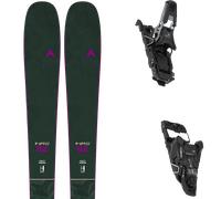 Pack ski de randonnée." Dynastar E-cross 82 25 + Fixations - Femme - Rose / Violet / Noir - taille 167 - modèle 2025