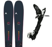 Pack ski de randonnée." Dynastar M-cross 88 Black/pink/yellow 26 + Fixations - Homme - Noir / Rose / Jaune - taille 168 - modèle 2026